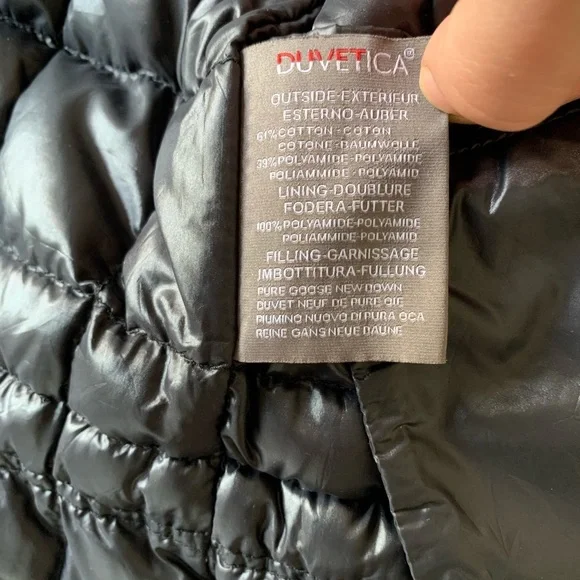 DUVETICA down park with fur hood